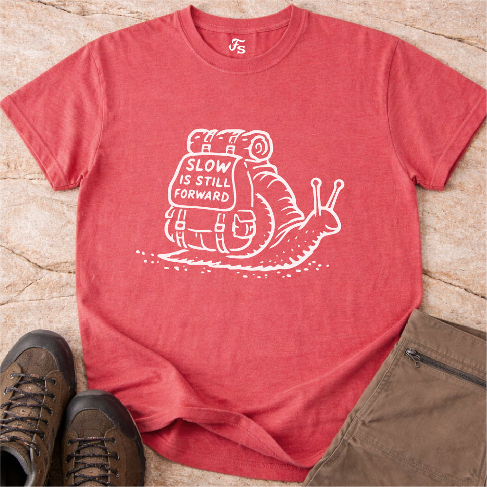 Snail Hiking Tshirt