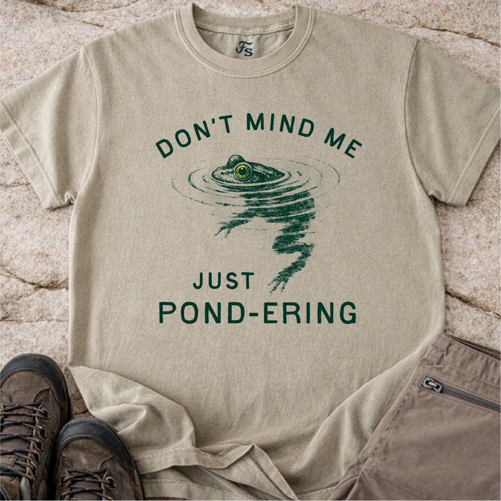 Just Pond-ering Frog Shirt