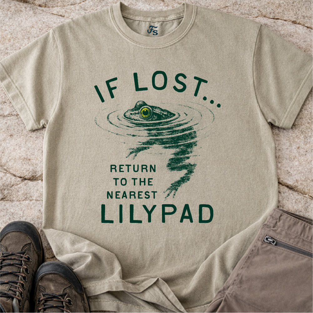 Nearest Lilypad Frog Tshirt