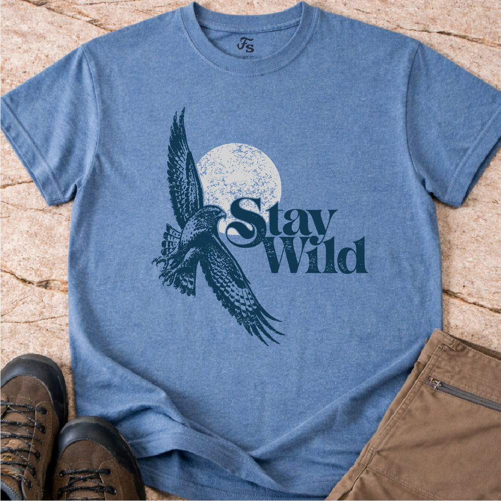 Stay Wild Hawk Tshirt