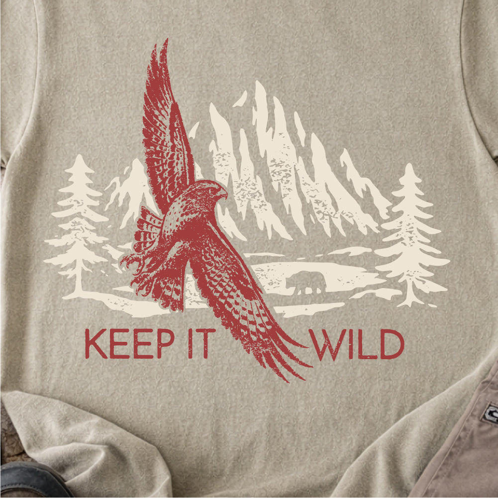 Keep It Wild Hawk Tshirt