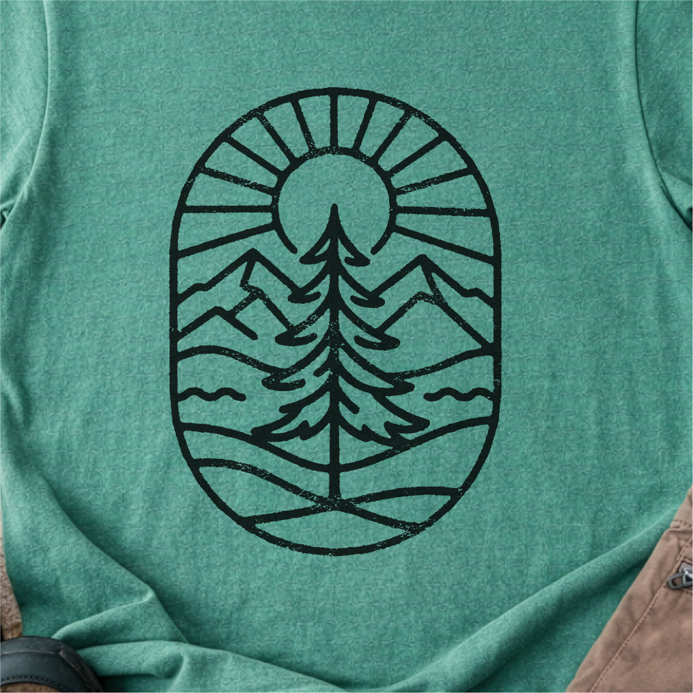 Pine Tree Mountain Tshirt