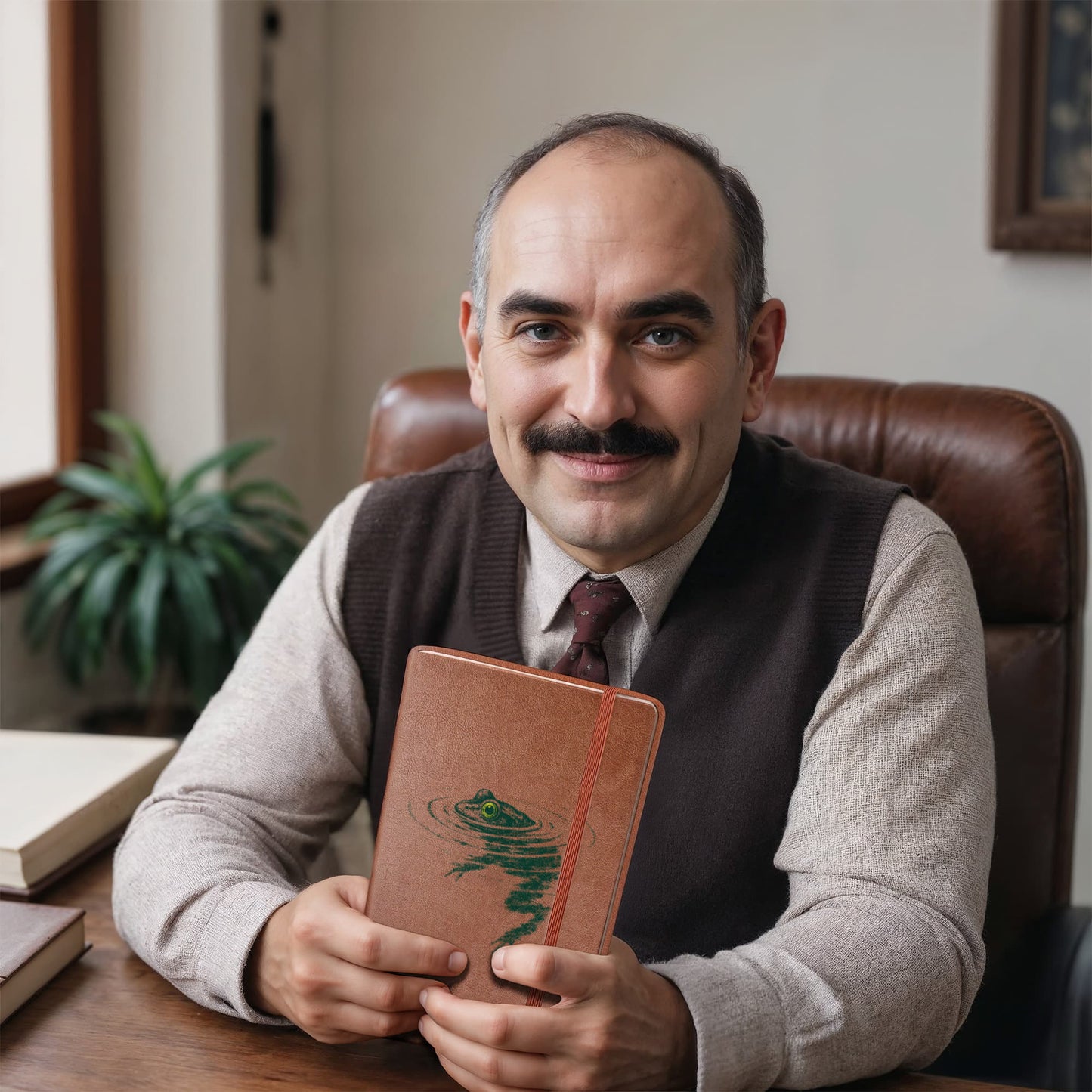 Frog Swimming Notebook