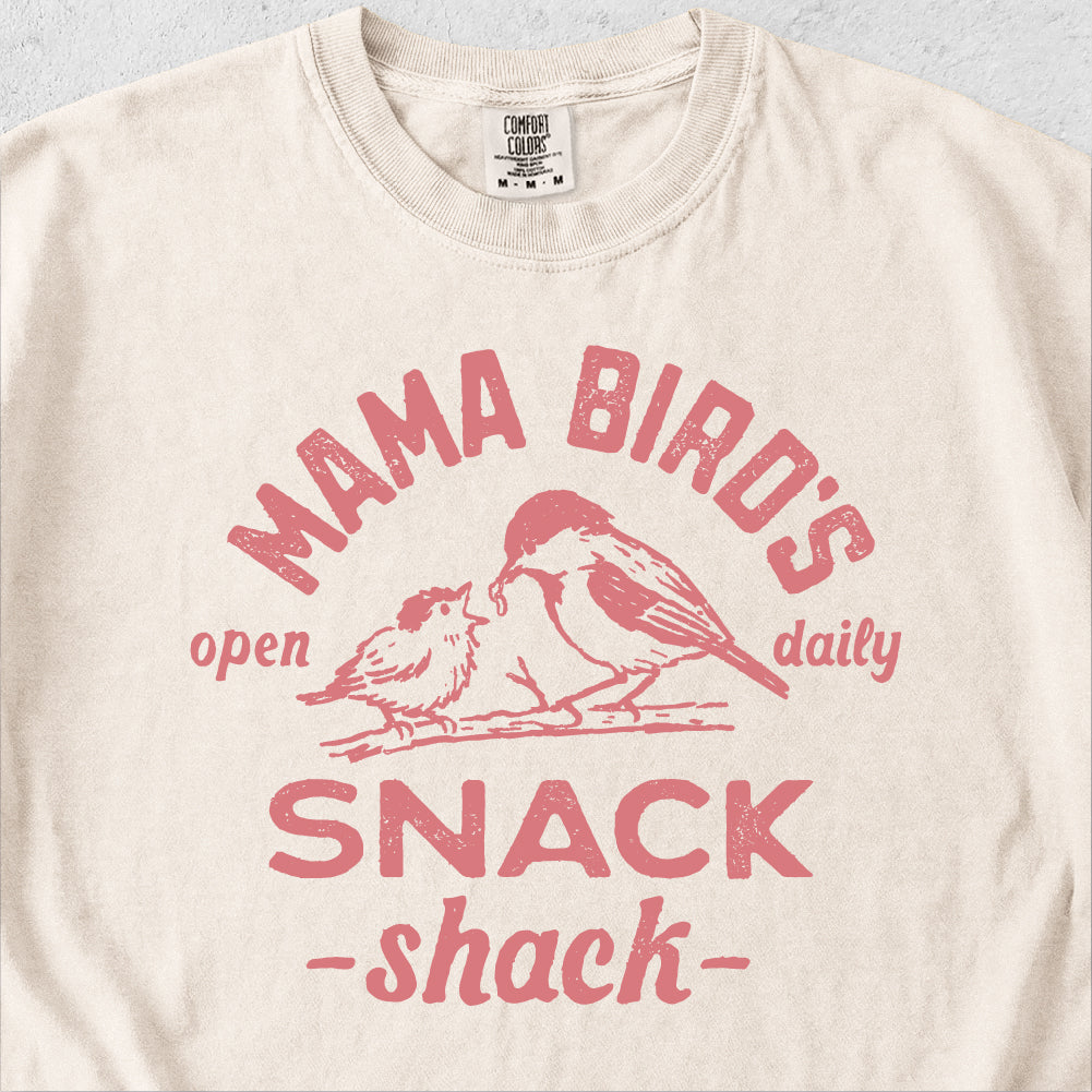 Mama Bird's Snack Shack Tshirt