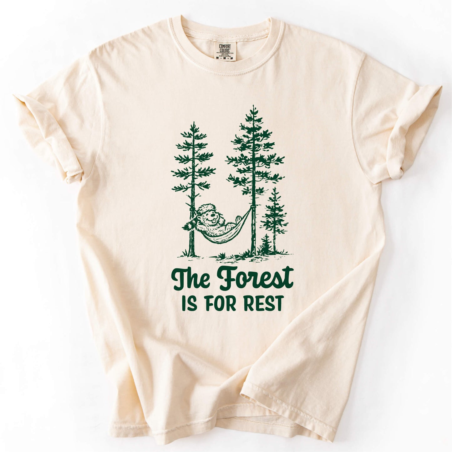 The Forest is For Rest Retro Tee