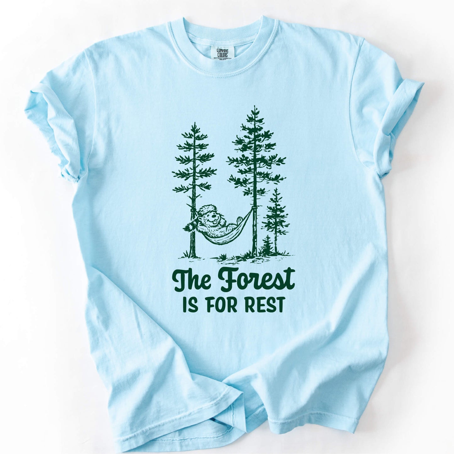 The Forest is For Rest Retro Tee