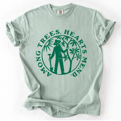 Among Trees Hearts Mend T-shirt