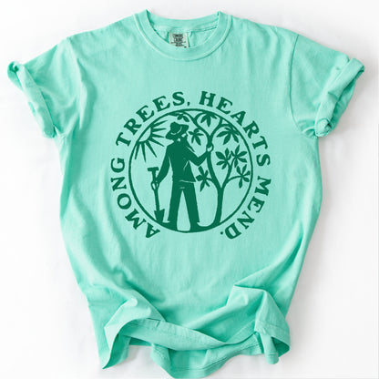 Among Trees Hearts Mend T-shirt