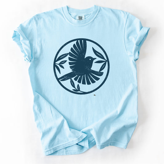 Peace Dove Circle Bird Tshirt