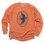 Swallow Bird Long Sleeve Shirt