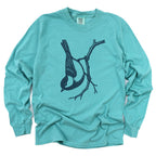 Chickadee Bird Long Sleeve Tee