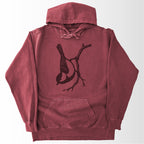 Chickadee on a Branch Hoodie