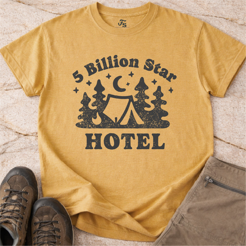 Hotel Camping Tshirt