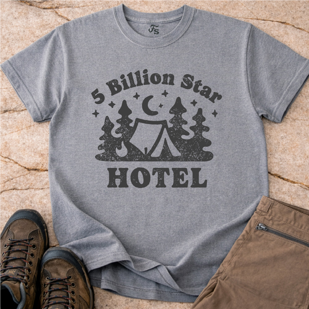 Hotel Camping Tshirt