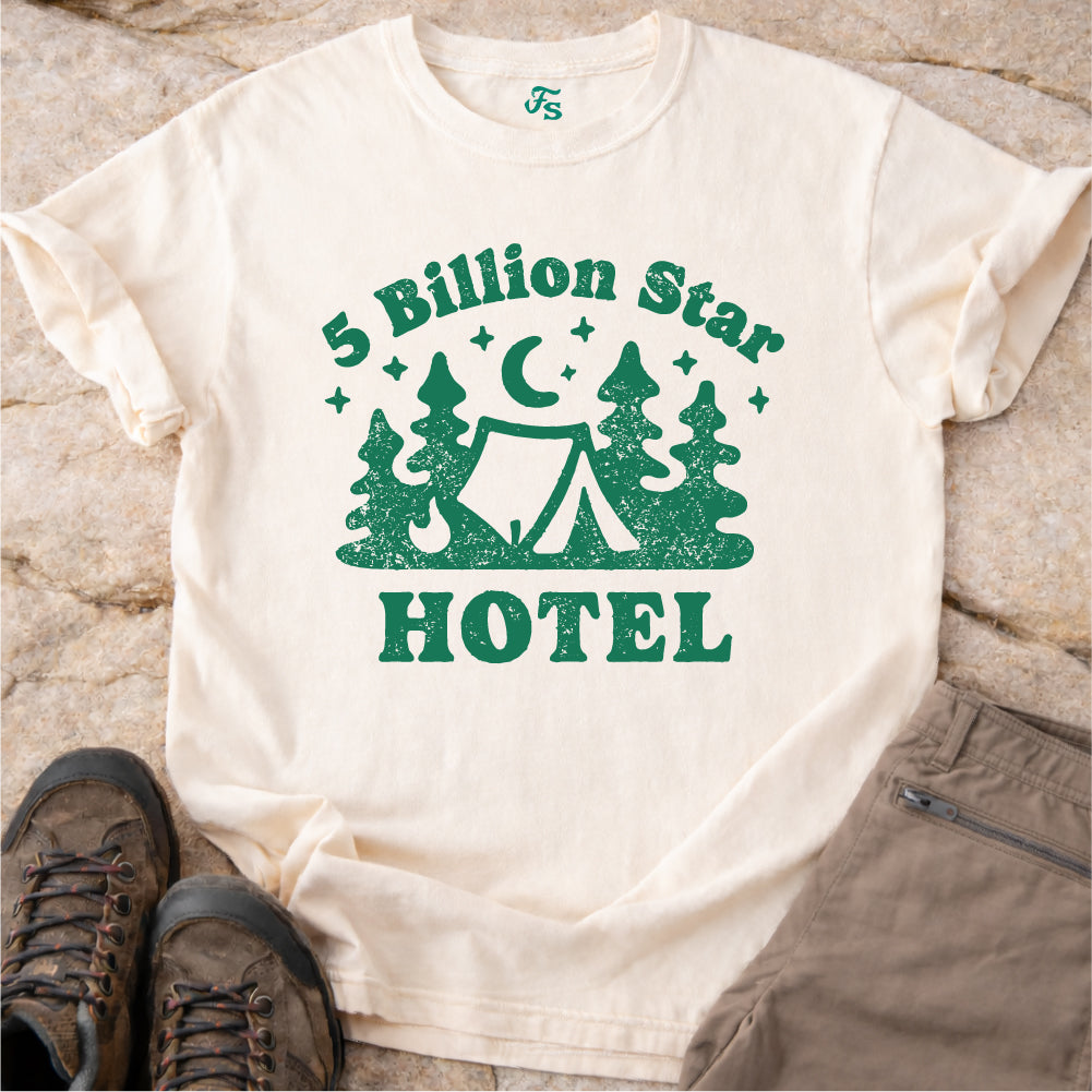 Hotel Camping Tshirt