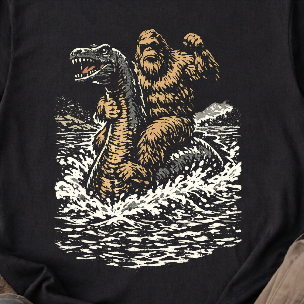 Bigfoot Loch Ness Tshirt