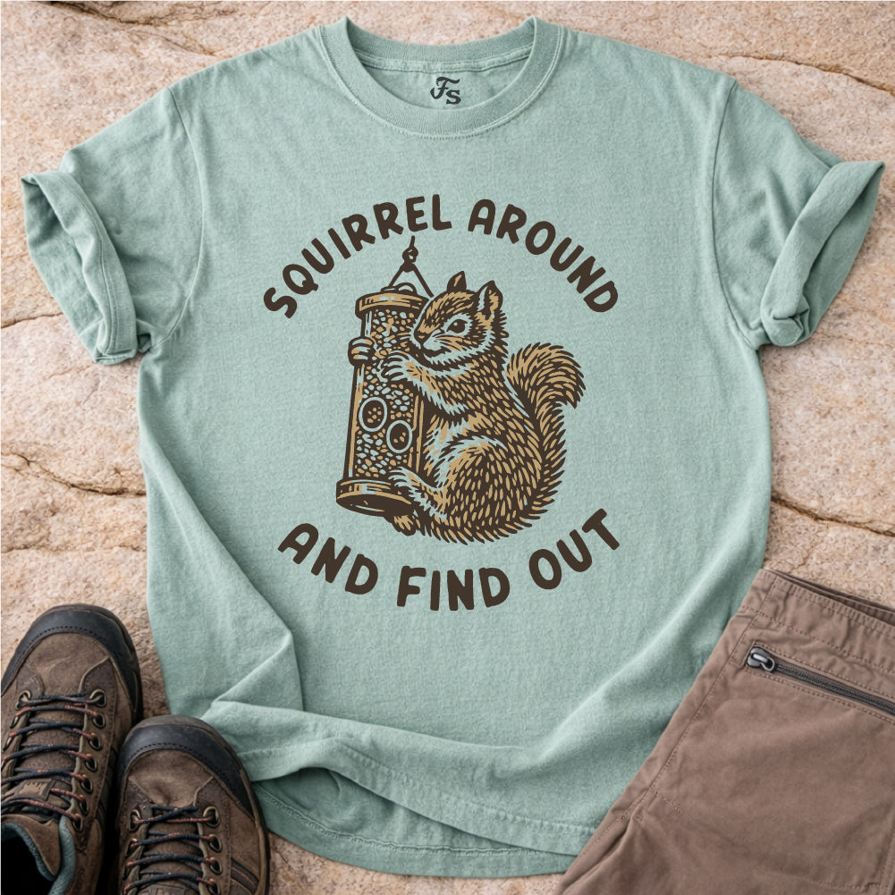 Squirrel Around Tshirt