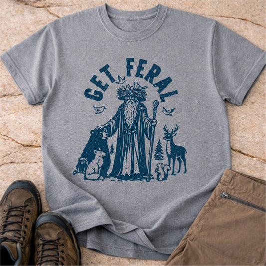Get Feral Wizard Tshirt