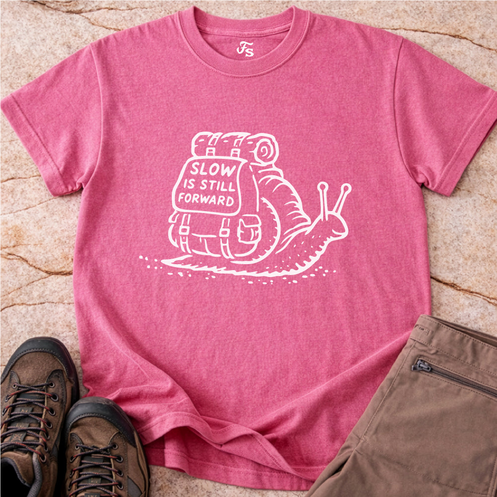 Snail Hiking Tshirt