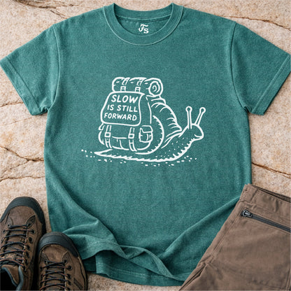 Snail Hiking Tshirt