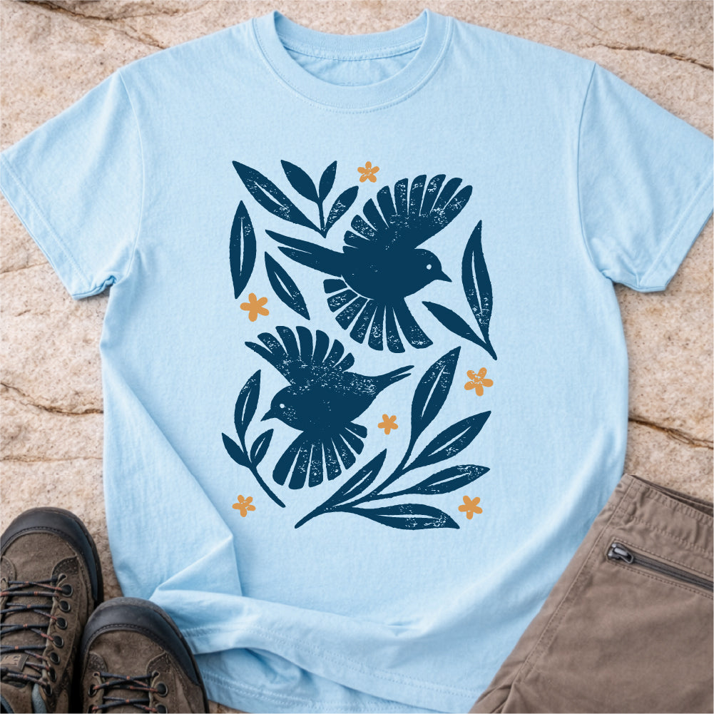 Folk Art Bird Tshirt