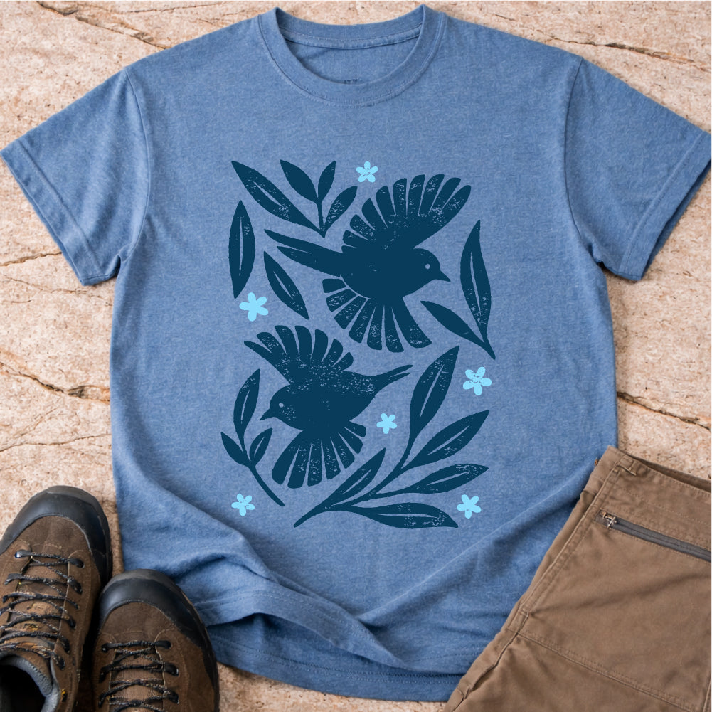 Folk Art Bird Tshirt