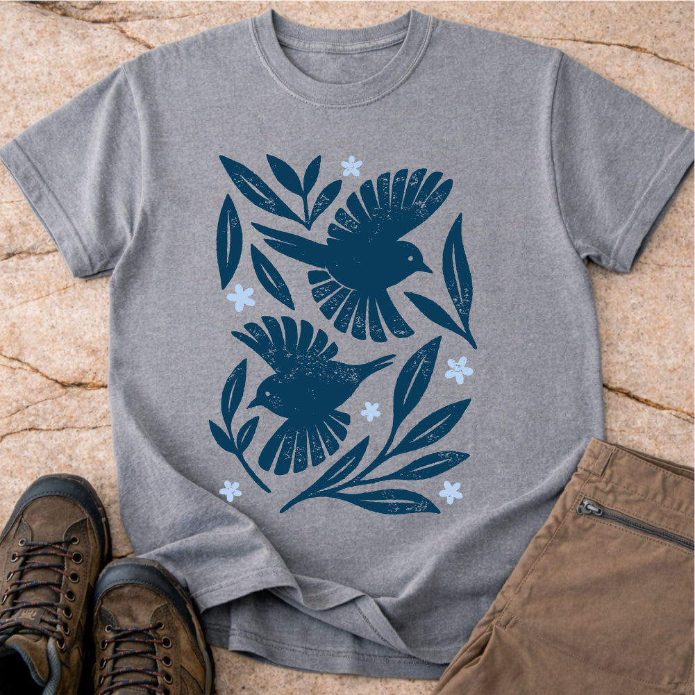 Folk Art Bird Tshirt