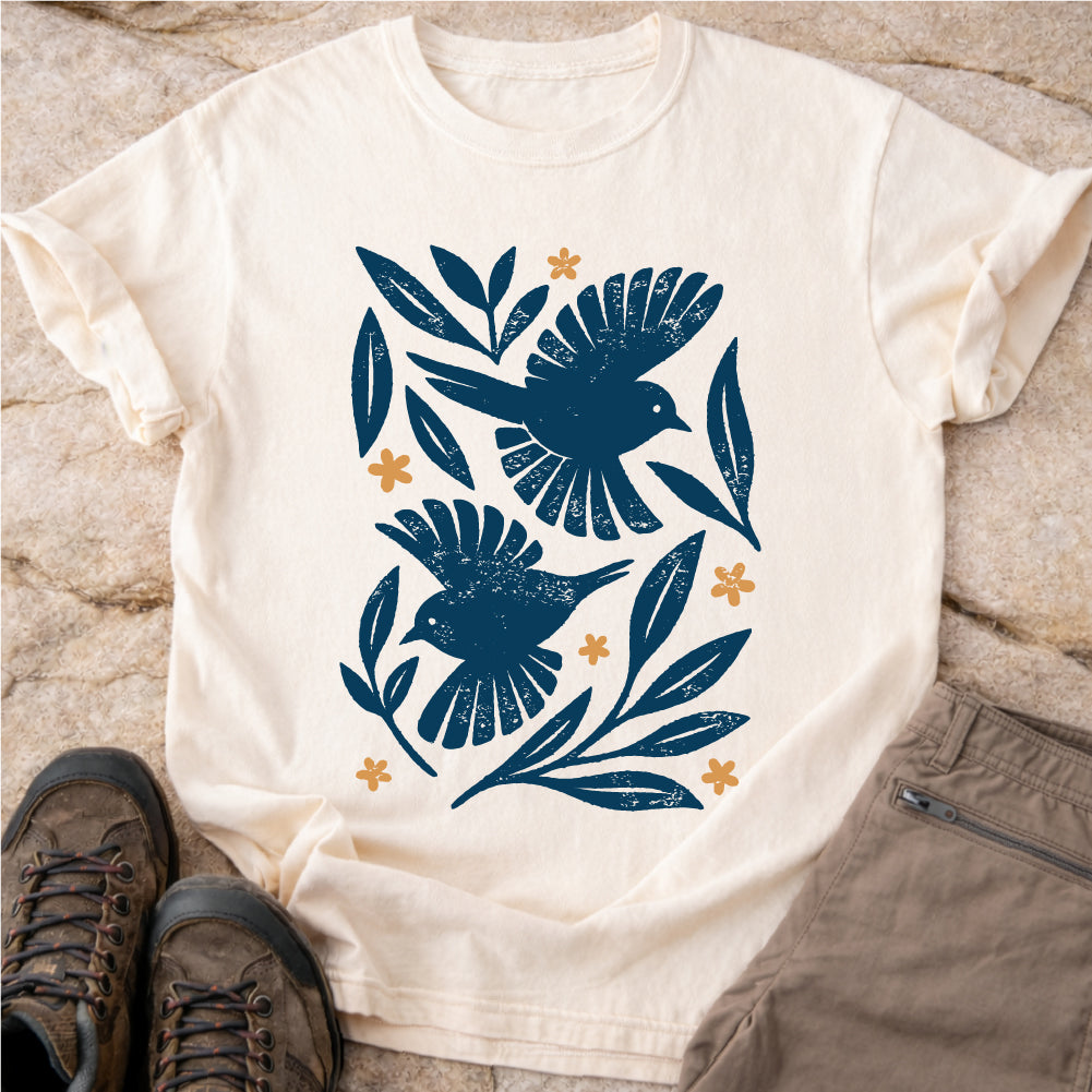 Folk Art Bird Tshirt
