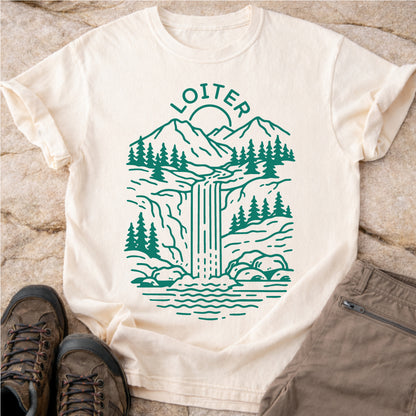 Loiter Mountain Tshirt