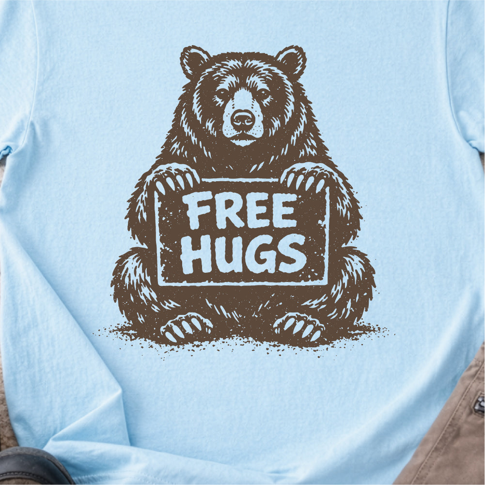 Free Hugs Bear Tshirt