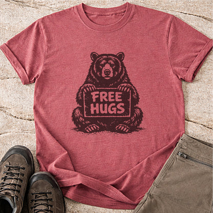 Free Hugs Bear Tshirt