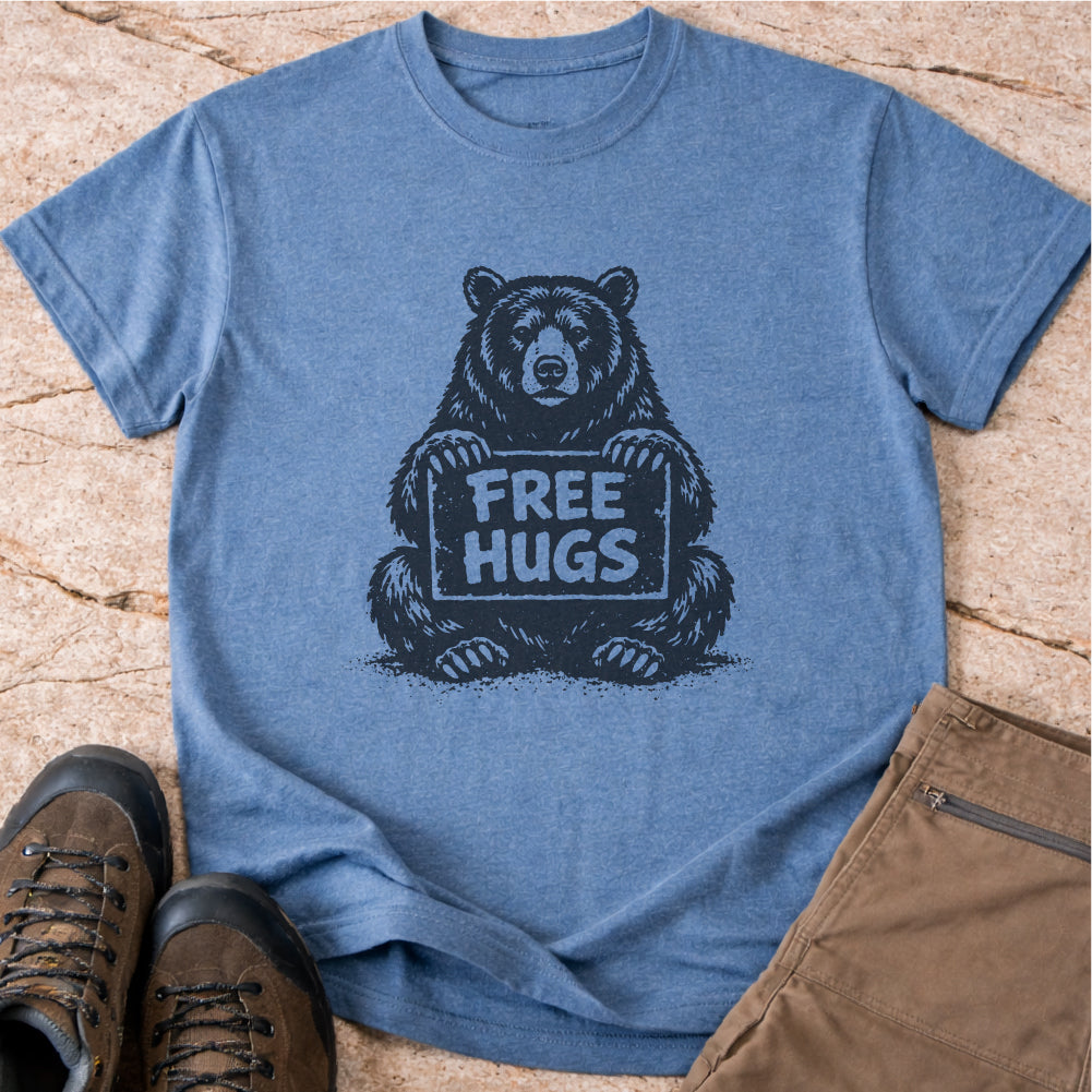 Free Hugs Bear Tshirt