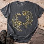 Two Wolves Fighting Tshirt