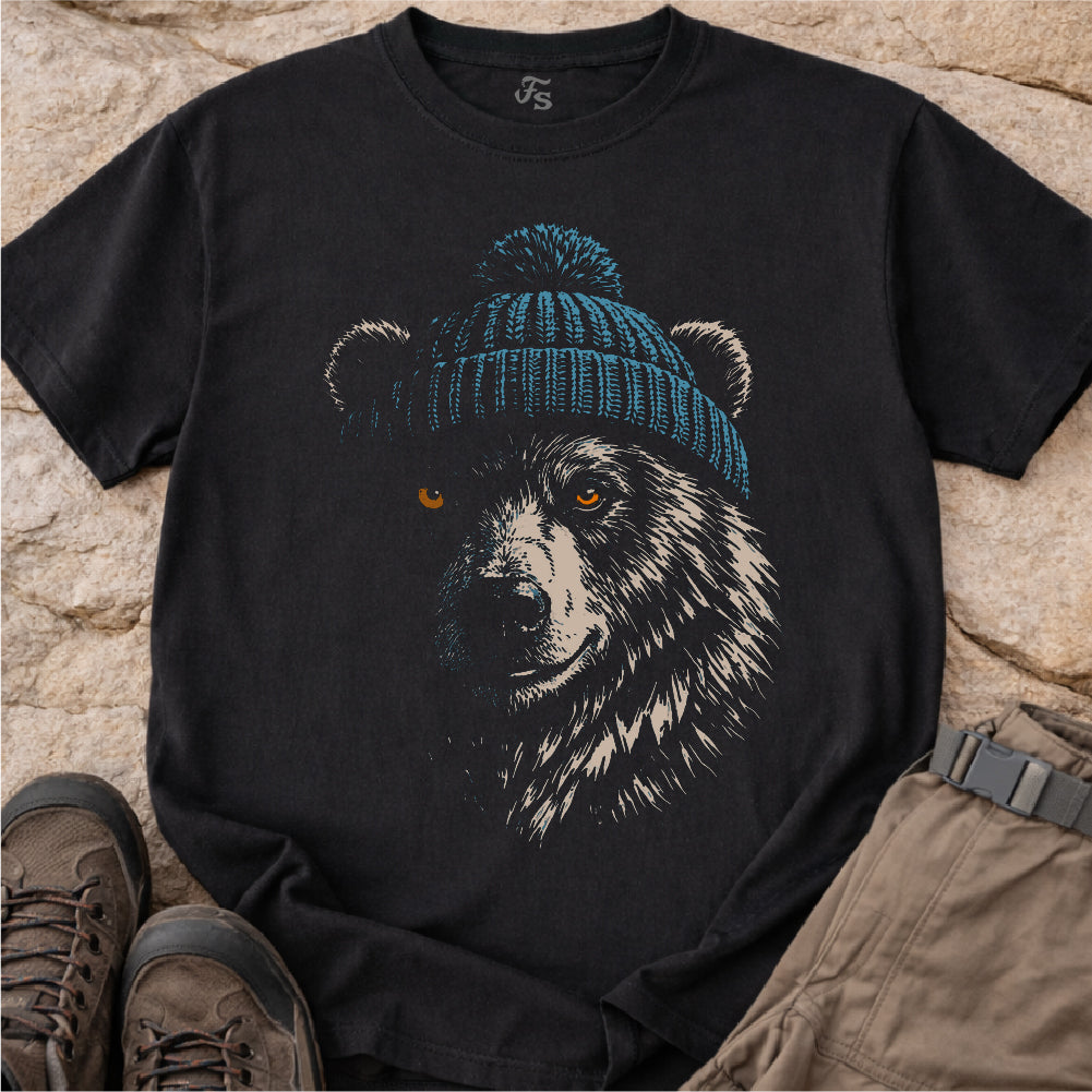 Bear Beanie Tshirt