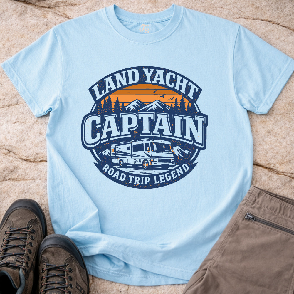 Land Yacht Captain Tshirt