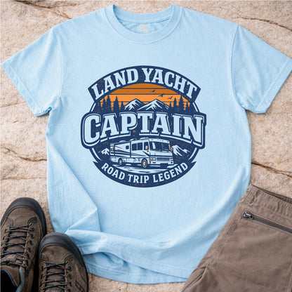 Land Yacht Captain Tshirt