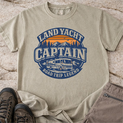 Land Yacht Captain Tshirt