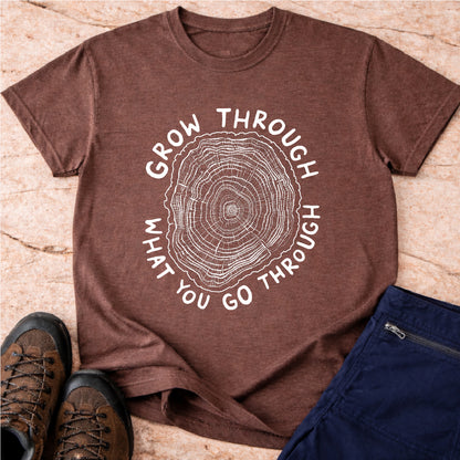 Grow Tree Rings Tshirt