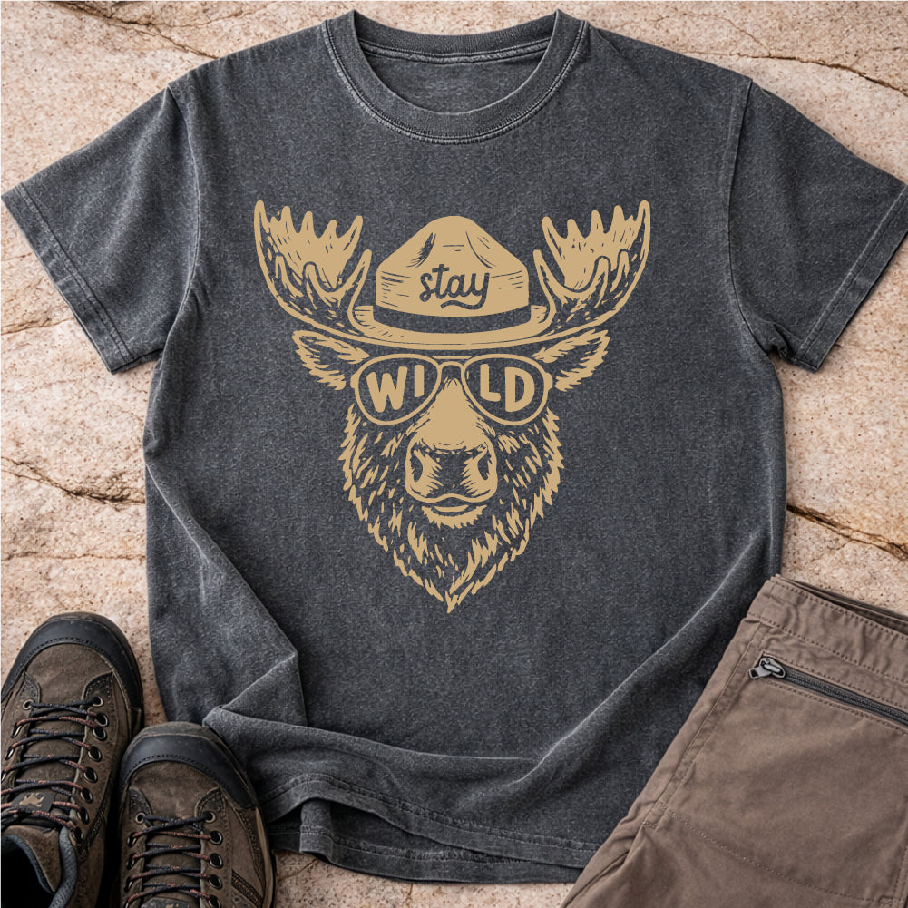 Stay Wild Moose Tshirt