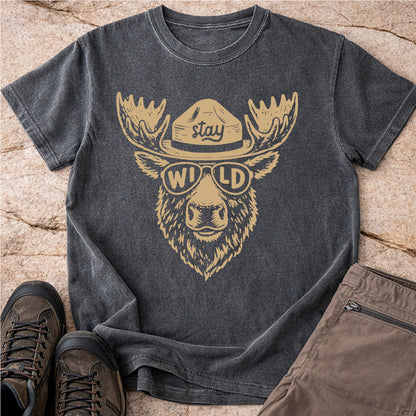 Stay Wild Moose Tshirt