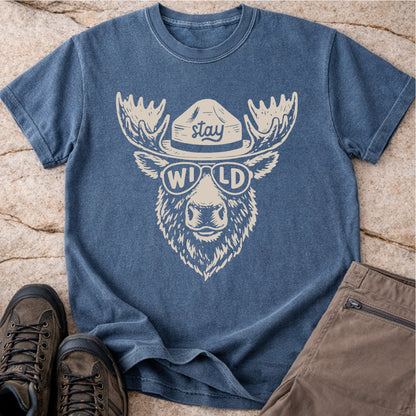 Stay Wild Moose Tshirt