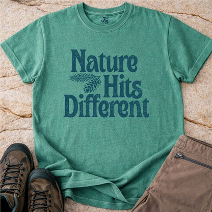Nature Hits Different T-shirt