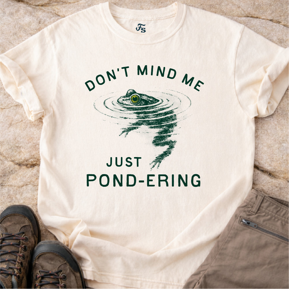 Just Pond-ering Frog Shirt