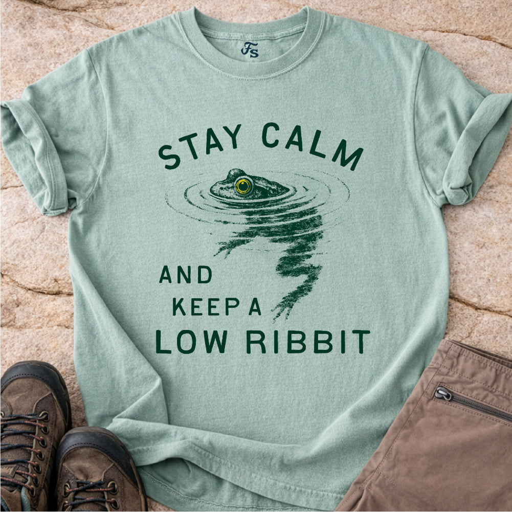 Low Ribbit Frog Tshirt