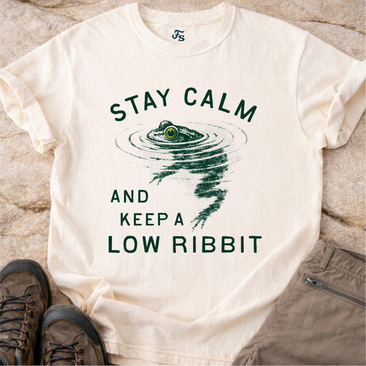 Low Ribbit Frog Tshirt