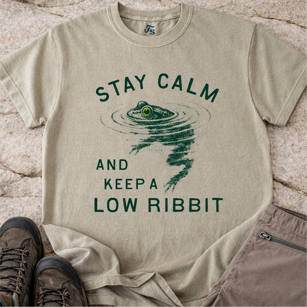 Low Ribbit Frog Tshirt