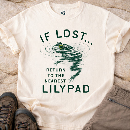 Nearest Lilypad Frog Tshirt