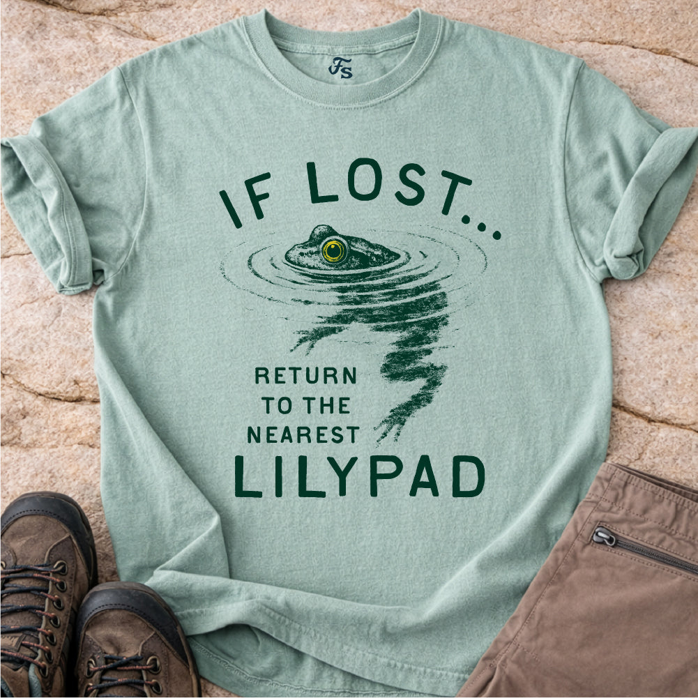 Nearest Lilypad Frog Tshirt
