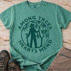 Among Trees Hearts Mend Tshirt