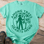 Among Trees Hearts Mend Tshirt